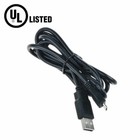 5ft Ul Usb Charger Pc Data Sync Cable Cord For Sony Cybershot Dsc-wx220 Camera