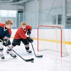 6 X 4 Ft  Hockey Net  Street Hockey Goal With Steel Frame  Pe Mesh