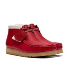 New Men Clarks Walla Boot Rb Red White Leather Wallabee Limited Edition Shoes