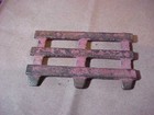 Vintage Arcade  Kenton Hubley    Cast Iron Original  Stake Rack Section