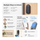 Tp-link - Tapo Dl100 Smart Wi-fi Deadbolt Door Lock Keyless Tactile Buttons   