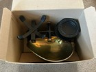 English Victor Kitchen Scales Black 4 Victor Cast Iron 4 Brass Weights