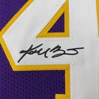 Facsimile Autographed Kobe Bryant  24 Los Angeles La Purple Jersey Size Xl