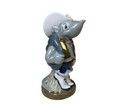 5    Texadillo Hand Painted Armadillo Porcelain Figurine Texas Cowboy