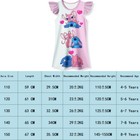 2pcs Girls  Nighty Stitchs Lilos Nightgown Sleep-dress Cartoon Princess Pyjamas