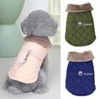 Pet Dog Vest Jacket Warm Waterproof Clothes Winter Padded Coat Small large Us 