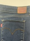 Levi   s 711 Women   s Skinny Jeans Size 31 Dark Wash Stretch Denim