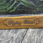 Embossed  flying Cloud  Yankee Clipper Ship 16  X 19  Antique Burkhardt Co Mich 