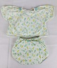 Vtg Carters Newborn Set Outfit Swing Top Lined Bloomers Baby Animals Hemstitch