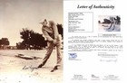 Signed Ben Hogan Photo Golf Perfect Swing Autographed 11x14 Hof Masters Auto Jsa