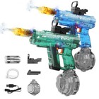 2pk Electric Water Gun Pistol Uzi Powerful Water Squirt Gun Toys For Adults Kids