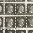 Nazi Germany Third Reich Adolf Hitler Stamp Full Sheet Mnh Wwii Ww2 German
