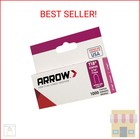 Arrow Fastener 187 Genuine T18 Staples  7 16 Inch Leg Length  3 16-inch Crown Si