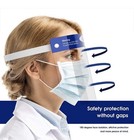12-pcs Face Shield Screen Safety Protective Eye Splash Proof Full Head-mounted