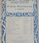 Four Pieces Of Vintage antique Sheet Music  Waltz Jazz Movie Score