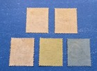 Hong Kong Stamps  Scott 139-143 Used