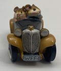 Wee Forest Folk Sunday Drivers M-132 Rare Black Tan Car Vintage Miniature As Is