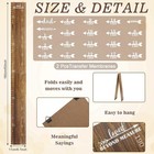 Growth Chart For Wall Kids Height Growth Chart Wooden Ruler Nursery Wall Deco   