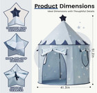 Kids Tent  Foldable Kids Pop Up Kids Play Tent  Portable Toddler Tent