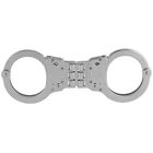 Smith   Wesson 350096 M300 Nickel Steel Double Locking Police Hinged Handcuffs