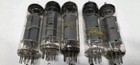 10 Raytheon Realistic Gold Pins   6bq5 Amp Amplifier Vacuum Tubes Tested Hickok