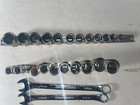 Craftsman Metric Tool Lot  Sockets  Deep Sockets  Wrenches