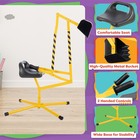 Ride On Excavator Toy For Sandbox Heavy Duty Metal Sand Digger Excavator  Yellow
