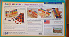 Harrisville Designs Easy Weaver Fabric Weaving Loom Hardwood Table Loom