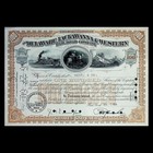 Railroad Stock   Bond Certificate Collectable Bundle Five Pack - 4x Stocks   1x