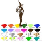 Witch Silhouette For Macbook Laptop Car Window Suv Wall Helmet Art Decal Sticker