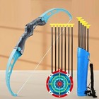 Archery Toy Set For Kids Bow Arrow Suction Cup Target Quiver Boys Outdoor Toy