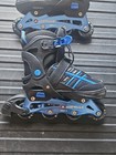 Airwalk Adjustable Fit Inline Skates Size 1-4 Ak-bib-s Used Rollerblades Kids