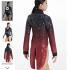 Weissman Elite Womens Ombr   Sequin Tailcoat Xla Xl Adult Dance Lined Jacket Only