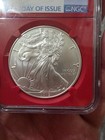 2019 American Silver Eagle  1 Ngc Ms70 First Day Of Issue Fdoi Red Core Perfect