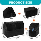 Separate Under Desk Foot Rest With 3 Adjustable In Two Heights And Widths Sep   