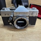 Vintage Petri Ft Camera With Extra Lens And Case Untested