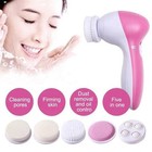 360   5 In 1 Facial Cleansing Brush Electric Face Body Scrub Tools Waterproof