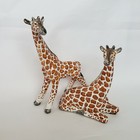 Vintage Figurines Giraff Pair Made In Italy Retro Collectable Mid Century Rare 