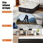 Air Mattress With Coil Beam Support  Plush Velvety Top Hold Up To 660 Pounds