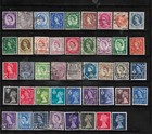 99 Used Great Britain Stamps