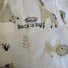 New Halo Sleep Sack Swaddle Cotton Medium 6-12 Months Baby Wearable Blanket
