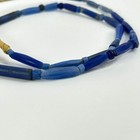 Russian Blue Bohemian Trade Beads Czech
