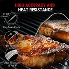 Temppro Tp901 Wireless Bluetooth Digital Meat Thermometer Smart App 450ft Range
