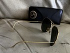 Vintage 1970 s 62  14 B l Ray Ban Usa G15 Arista Large Metals Aviator Sunglasses