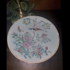 Antique Blue Mark Imperial Qianlong Chinese Important Famille Rose Plate Dish