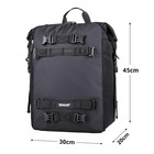 Waterproof Motorcycle Tail Bag 30l Motorbike Rear Rack Storage Bag Saddle Pan   