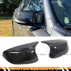 M4 Style Carbon Fiber Replacement Mirror Cap Cover For 2014-24 Infiniti Q50 Q60
