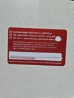 Bart Bay Area Rapid Transit Ticket School Red - Please Read 