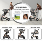 2 In 1 Convertible Baby Stroller Folding Infant Carriage Newborn Anti-shock