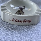 Vintage German Freiherrl Tucher Brauerei Porcelain Beer Ashtray Euc          I3